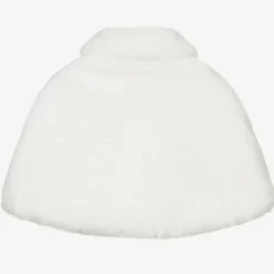 Off-White Faux Fur Cape