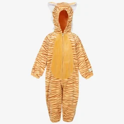 Orange Striped Tiger Costume