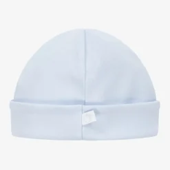 Pale Blue Cotton Baby Hat