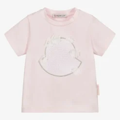 Pale Pink Logo Baby T-Shirt