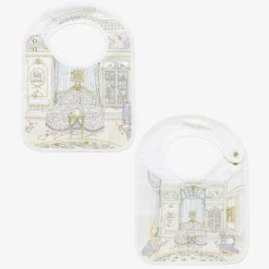 Pale Pink Organic Cotton Swaddle & Bib Set