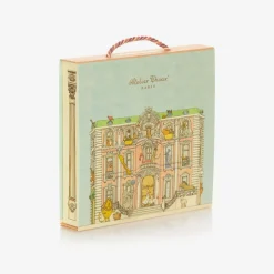 Pale Pink Organic Cotton Swaddle & Bib Set