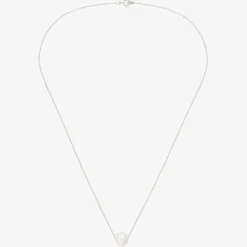 Pearl & Silver Necklace (45cm)