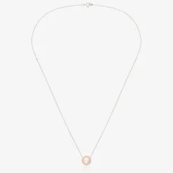 Pearl & Silver Necklace (45cm)