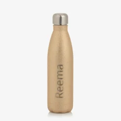 Personalised Gold Water Bottle (27cm)