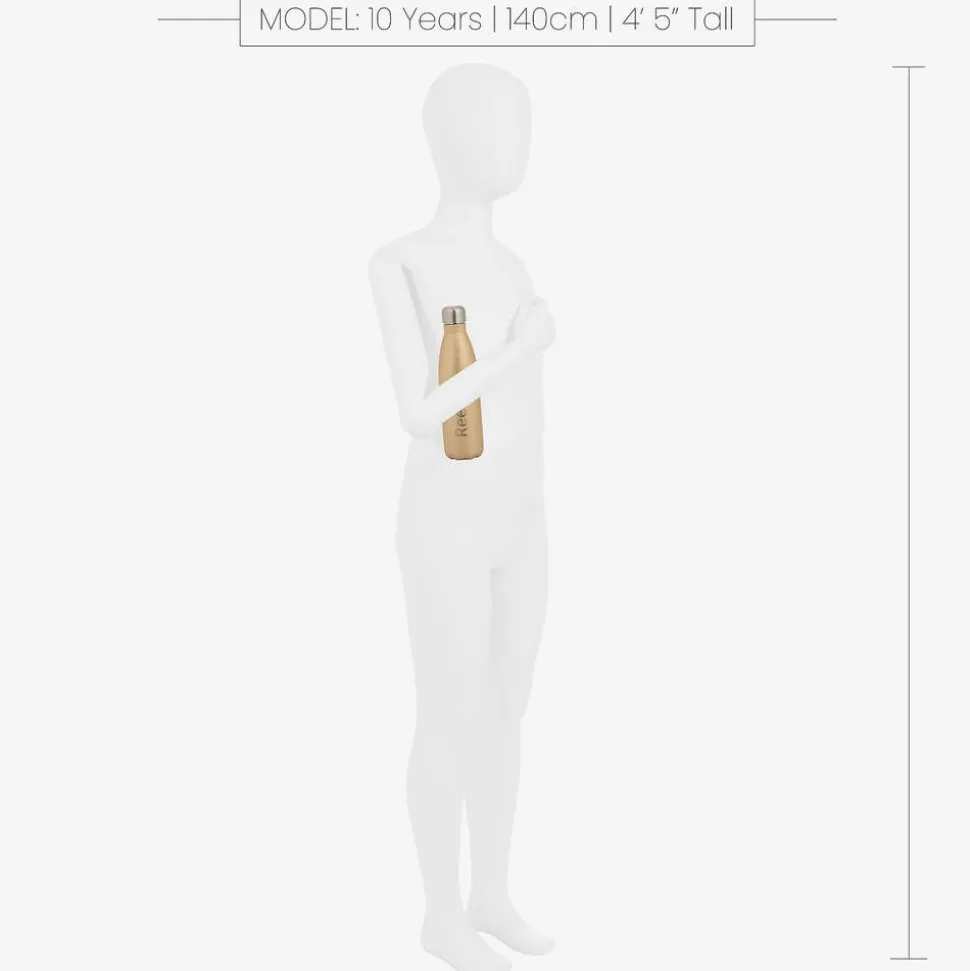 Personalised Gold Water Bottle (27cm)