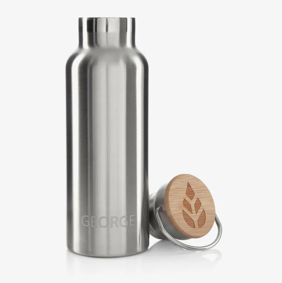 Personalised Stainless Steel Water Bottle (22cm)