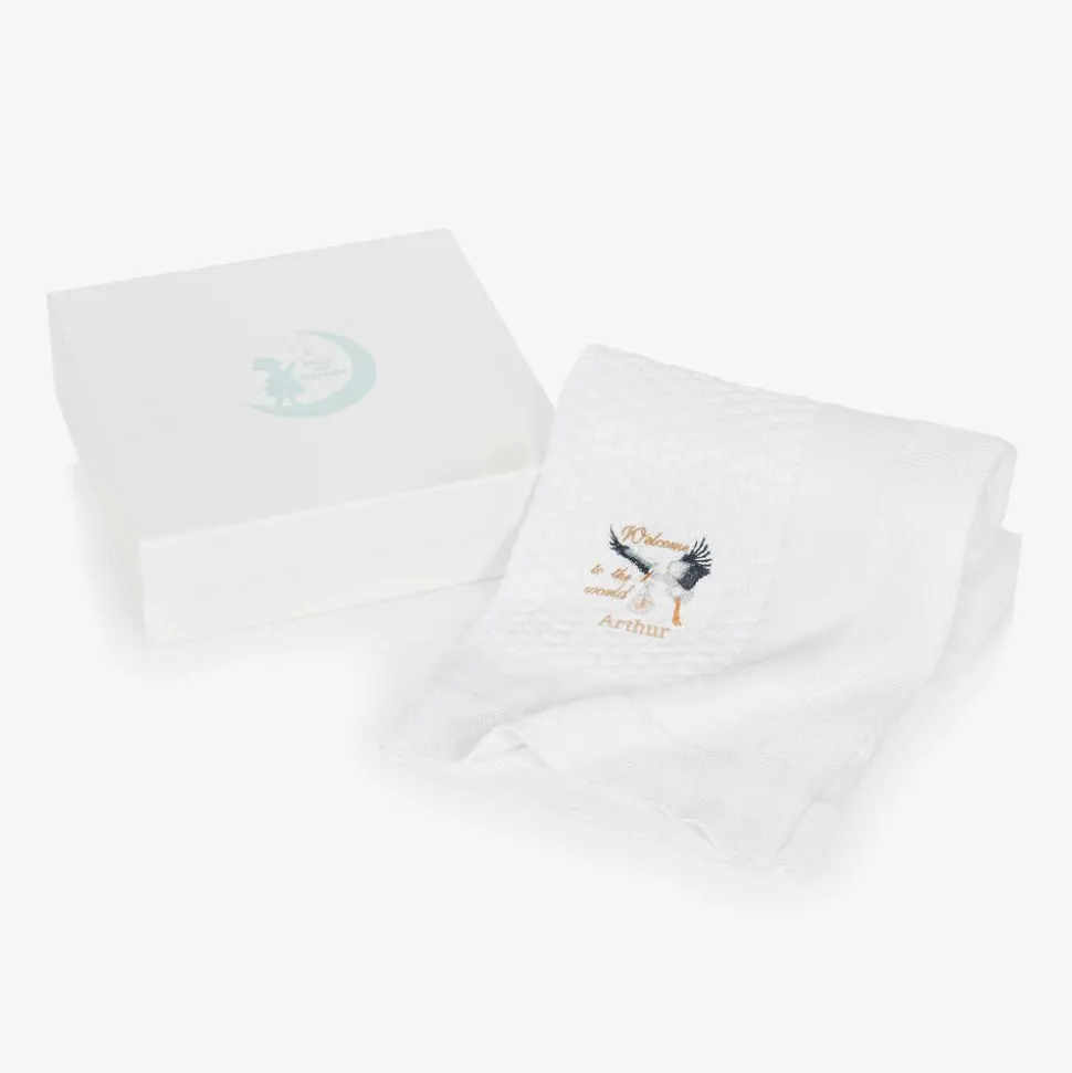 Personalised Welcome To The World Blanket (88cm)