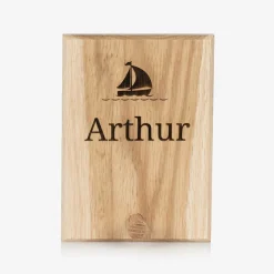 Personalised Wooden Ship Peg Hook (18cm)