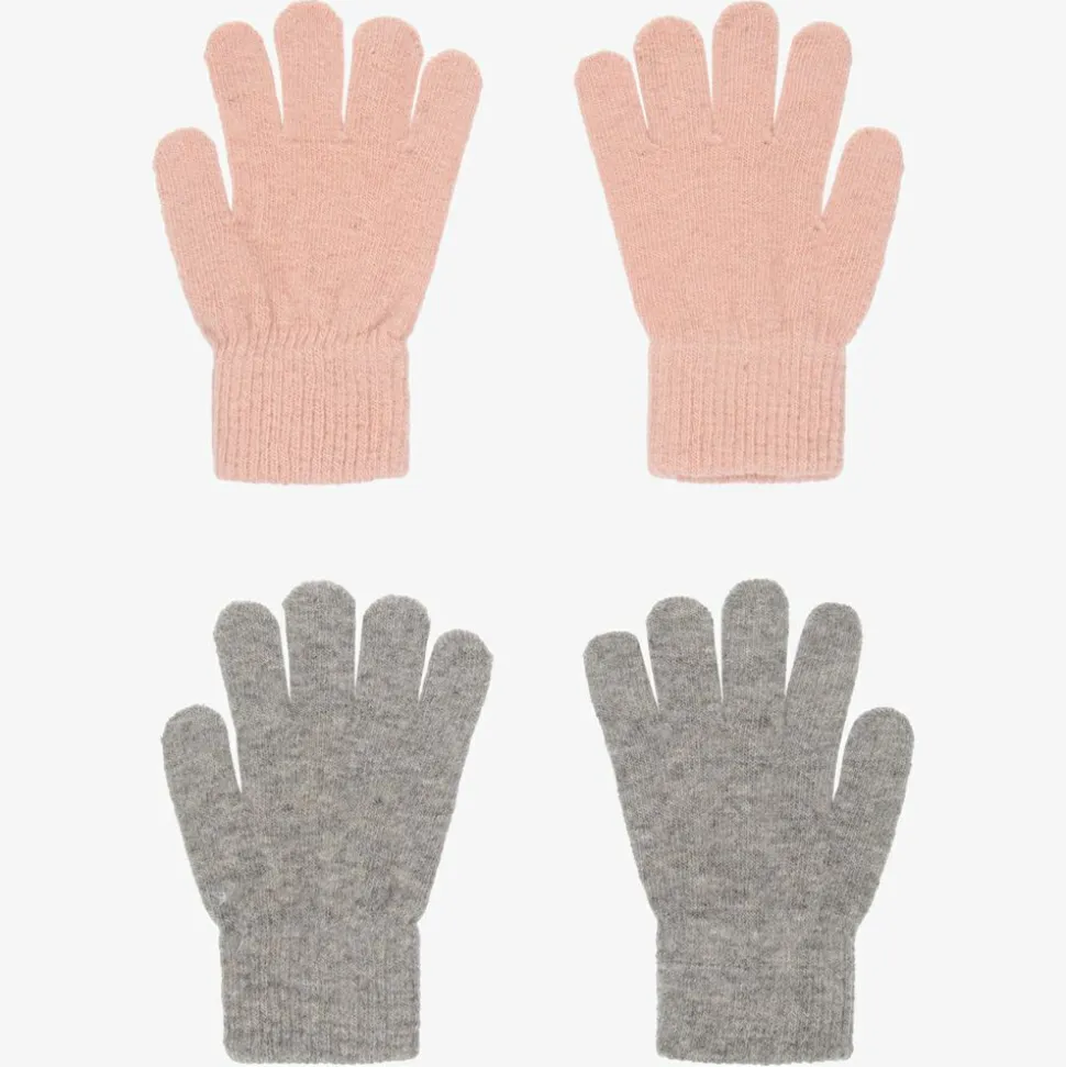 Pink & Grey Gloves (2 Pack)
