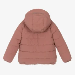 Pink & Red Reversible Puffer Jacket