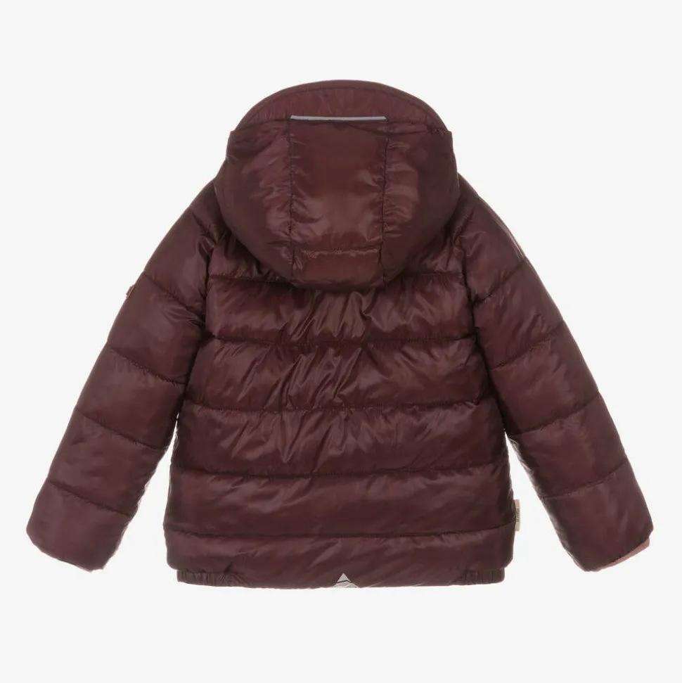 Pink & Red Reversible Puffer Jacket