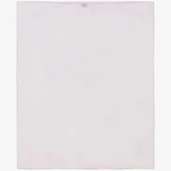 Pink & Ivory Linen & Cotton Blanket (95cm)