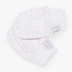 Pink & White Baby Sheep Scratch Mittens