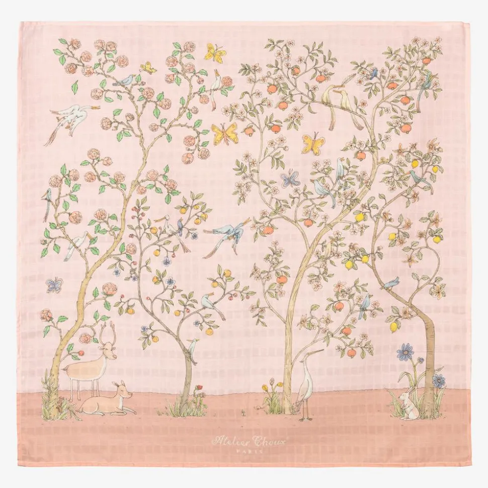 Pink Bloom Swaddle (97cm)