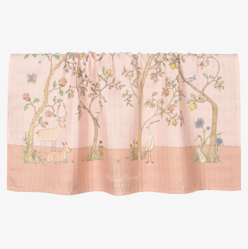 Pink Bloom Swaddle (97cm)