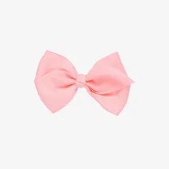Pink Bow Hair Clip (10cm)