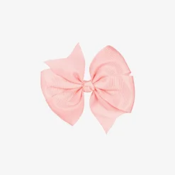 Pink Bow Hair Clip (10cm)