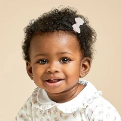 Pink Bow Hair Clip (5cm)