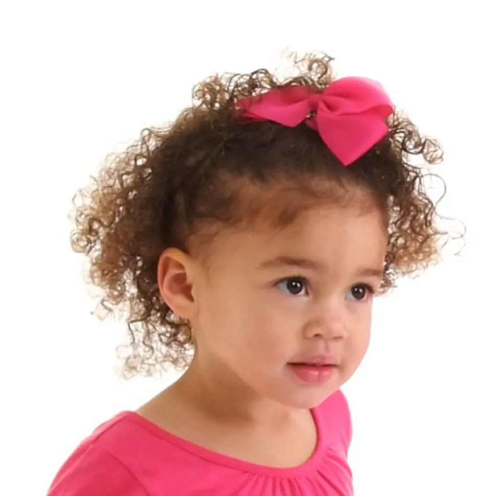 Pink Bow Hair Elastic (12cm)