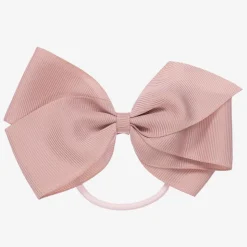 Pink Bow Hair Elastic (12cm)
