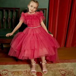 Pink Bow Heel Sandals