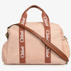 Pink Corduroy Changing Bag (48cm)