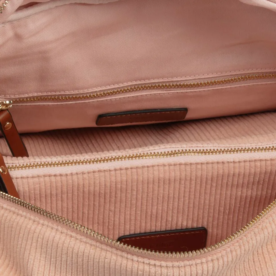 Pink Corduroy Changing Bag (48cm)