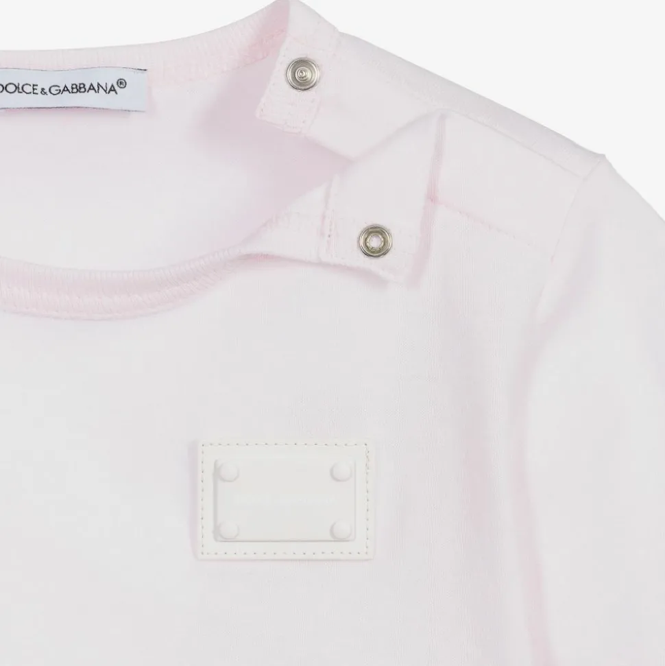 Pink Cotton Baby T-Shirt