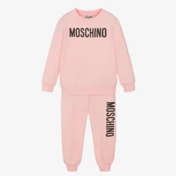 Pink Cotton Tracksuit