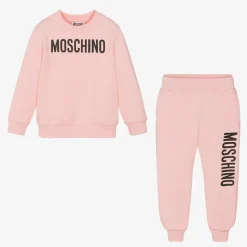 Pink Cotton Tracksuit