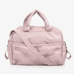 Pink Faux Leather Changing Bag (46cm)