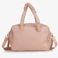Pink Faux Leather Changing Bag (48cm)
