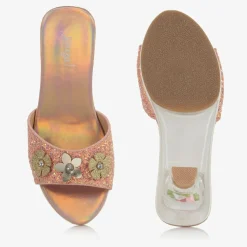 Pink Iridescent Heeled Shoes