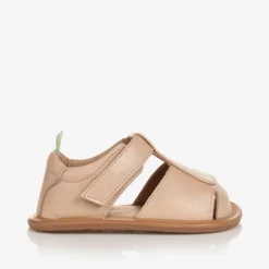 Pink Leather Baby Sandals