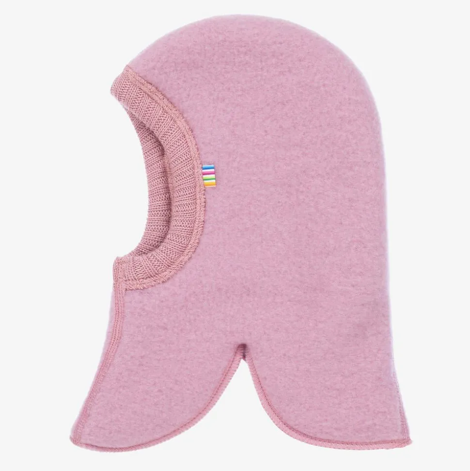 Pink Merino Wool Balaclava
