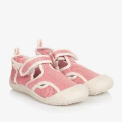 Pink Mesh Aqua Shoes