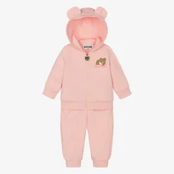 Pink Organic Cotton Tracksuit