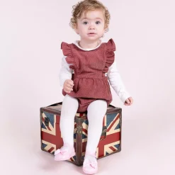 Pink Patent Bar Shoes