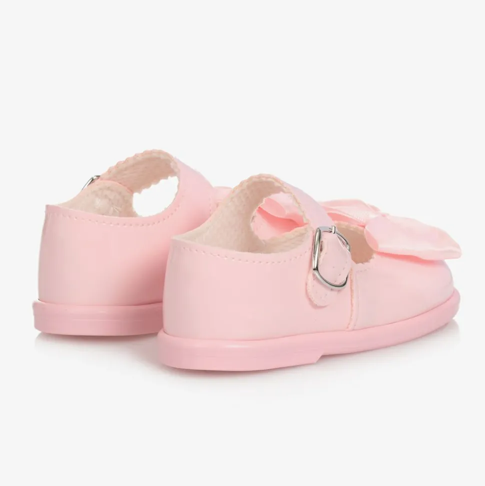 Pink Patent Bar Shoes