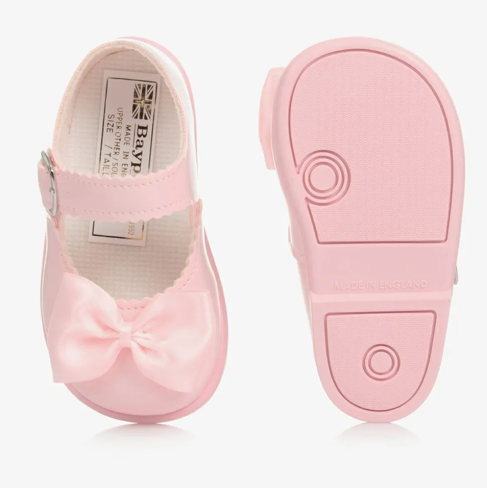 Pink Patent Bar Shoes