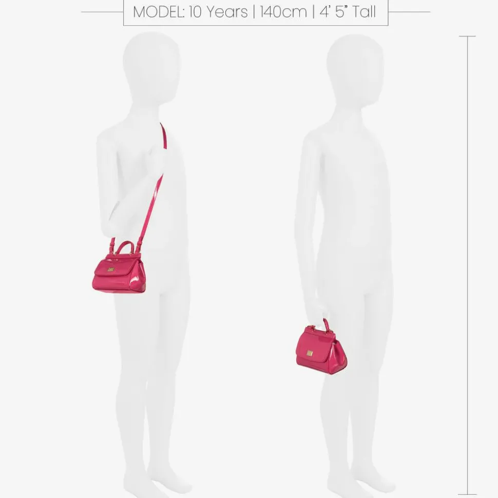 Pink Patent Leather Sicily Bag (14cm)