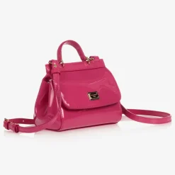 Pink Patent Leather Sicily Bag (14cm)