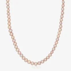 Pink Pearl Necklace (36cm)