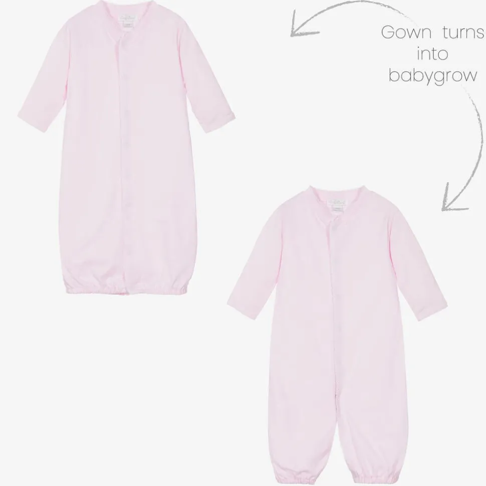 Pink Pima Cotton Converter Gown