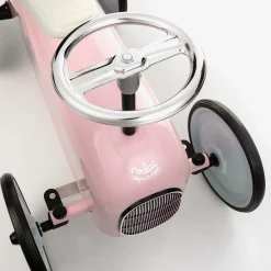 Pink Ride-On Vintage Car (76cm)