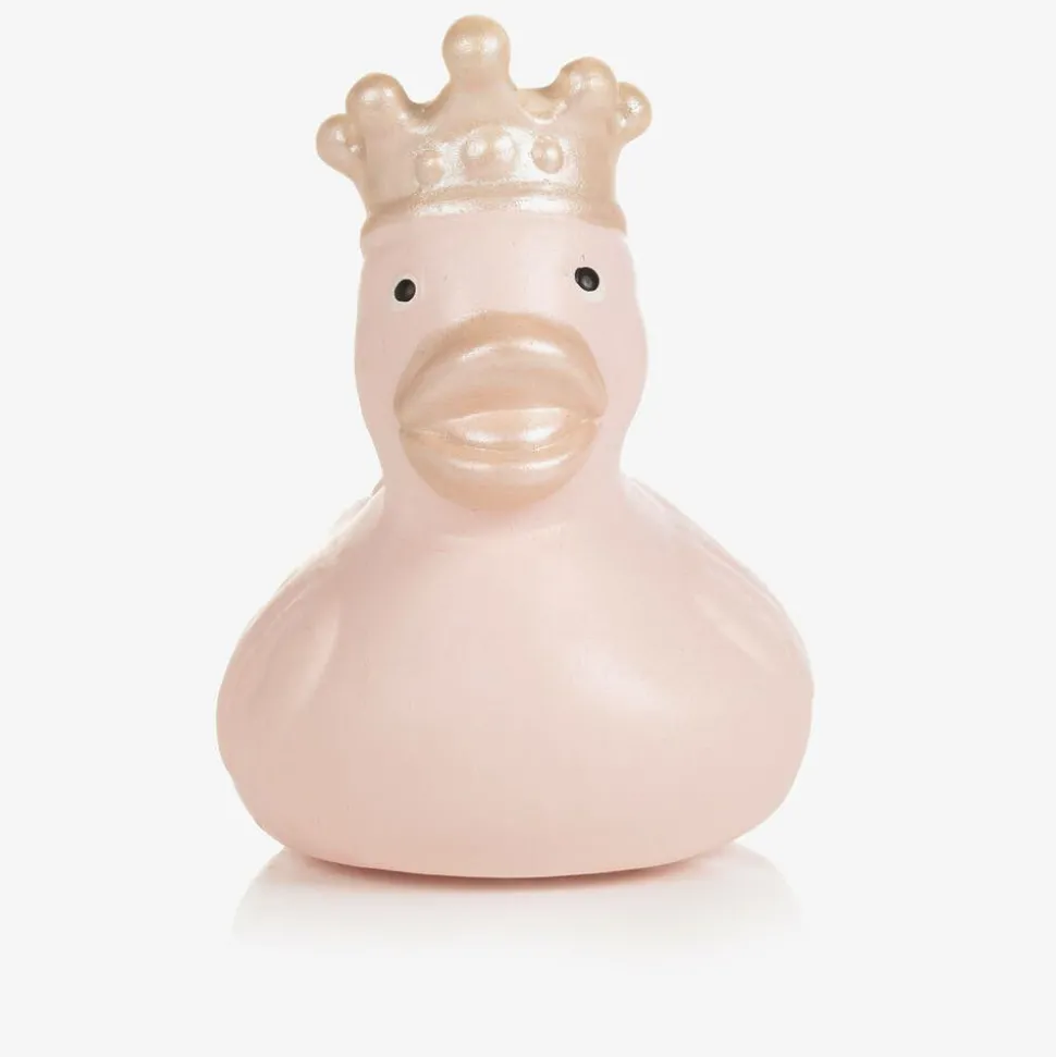 Pink Rubber Duck Bath Toy (7cm)