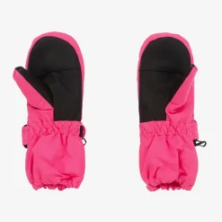 Pink Ski Mittens