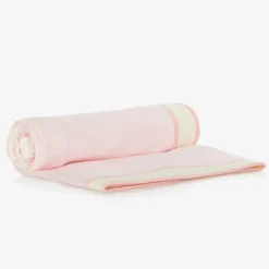 Pink Thomas Bear Baby Blanket (90cm)