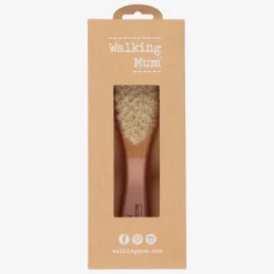 Pink Wooden Baby Hair Brush (15cm)